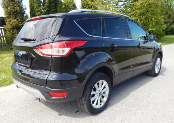 Ford Kuga cena 55900 przebieg: 131000, rok produkcji 2015 z Świdwin małe 79